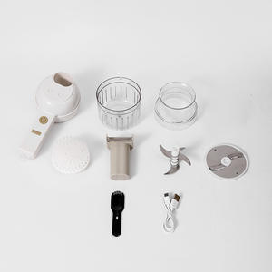 <span class=keywords><strong>MINI</strong></span> Molinillo Eléctrico de cocina, rebanador de ajo con cambio automático de hoja, cortador de ajo eléctrico multifunción, rallador - Product Image 6