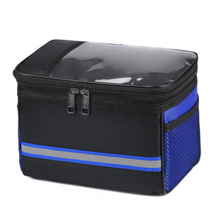 Sac de vélo de rangement avant sac de guidon de vélo bande réfléchissante sacs de vélo boîtes pour chindern - Product Image 5