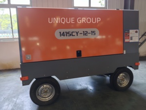 Compresor de Aire de Tornillo Móvil de 20 Bares y 191 kW con Motor Diésel y Diseño de Doble Presión para Plataformas de Perforación Minera - Product Image 3