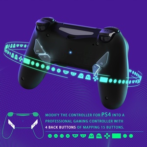Kit de Reasignación EXtremeRate Black Dawn Versión Type-C para Controlador PS4 Slim Pro JDM-040/050/055 - Product Image 4