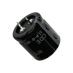 คาปาซิเตอร์ช่อง560 uF 20% 220V ช่อง TH SLP561M220E3P3 560 uF - Product Image 1