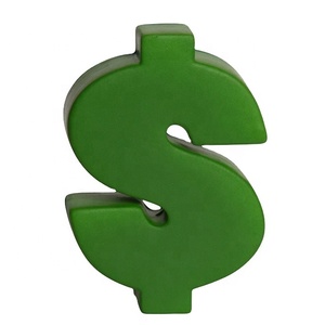 Custom PU Dollar Sign Stress Relief <b>Balls</b> Adult and Kid <b>Squeeze</b> Toys for Promotions - Product Image 2