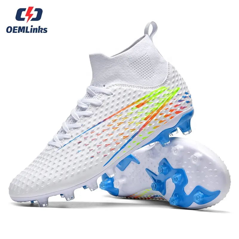 Factory sale soccer shoes for men breathable Outdoor Training football shoes Soccer Shoes