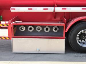 Semi-remorque citerne à carburant en acier au carbone de 54 000 litres à 3 ou 4 essieux pour l'Ouganda et le Kenya, châssis Q345 haute résistance, <span class=keywords><strong>peinture</strong></span> anticorrosion - Product Image 6