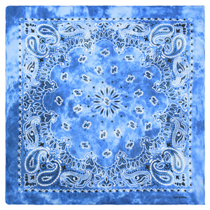 All'ingrosso 100% cotone multicolore Hip-Hop fasce Street Dance Tie-Dye fazzoletti di girasole e anacardi quadrati sciarpa bandane - Product Image 6