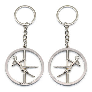 Fabricantes de Llaveros de Aleación de Zinc Personalizados de Metal con Esmalte Suave y Duro de Dibujos Animados - Product Image 5