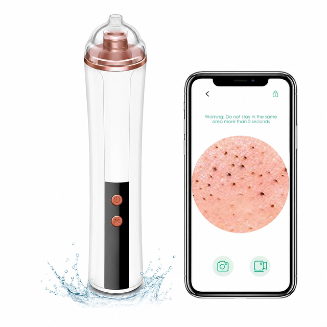 Z Electric Facial Pore Vacuum Cleaner Portable USB Rechargeable Blackhead Remover Acne Suction Device Cleansing Home Beauty Tool