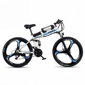 ล้อขนาด 26 นิ้วแบบรวมตัว, ระบบกันสะเทือนคู่, ดิสก์เบรกคู่, แบตเตอรี่ลิเธียม 36V 10AH, พับได้, จักรยานไฟฟ้าสำหรับกีฬาในเมือง - Product Image 4