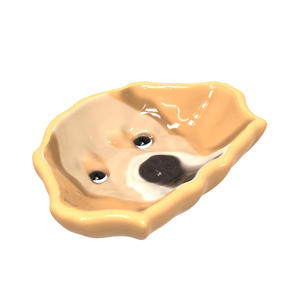 Tigela para Animais de Estimação em Cerâmica de Alta Qualidade, Estilo Elegante e Fofo, Forma Realista, Personalizável, Atacado em Lote para Cães - Product Image 2