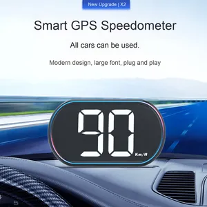 Xe HUD đơn vị di động đa chức năng GPS Đồng hồ tốc độ với LCD Tốc Độ/Đồng hồ/nhiên liệu tiêu thụ hiển thị Màn hình TFT X2 HEAD-up hiển thị - Product Image 5