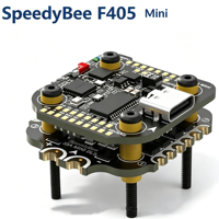 SpeedyBee F405 Mini Flight Stack F405 FC + BLS 35A 4-en-1 ESC 20*20mm 3-6S pour drone FPV Cinewhoop 2-3 pouces