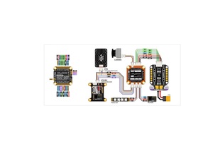 Contrôleur de vol RUSHFPV RUSH BLADE F405 50A <span class=keywords><strong>SPORT</strong></span> F4 BLHeli32 ESC 4-en-1 3-6S Lipo ICM42688P 30.5x30.5mm pour drone FPV - Product Image 4