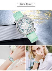Low Moq <strong>Interchangeable</strong> <strong>Straps</strong> Woman Lady <strong>Watches</strong> <strong>Set</strong> Oem 18mm <strong>Strap</strong> Famous Brand Rhinestone Dial Female Diamond <strong>Watch</strong> for Women - Product Image 4