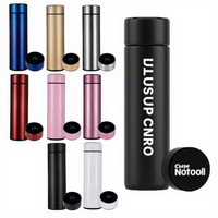 Venta al por mayor personalizado 16oz 17oz inteligente termo de negocios botella de agua con logotipo de impresión y embalaje personalizado taza Vasos