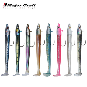 <span class=keywords><strong>Majorcraft</strong></span> - Juego de Señuelos de Pesca de Plástico Suave con Cabeza de Plomo, 75 mm, 95 mm, 130 mm, 160 mm, Señuelos de PVC, Señuelos de Gusano, Cabeza de Jig para Pesca en el Océano - Product Image 4