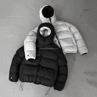 Veste d'hiver personnalisée bouffante réversible double face chaude pour hommes fabricant