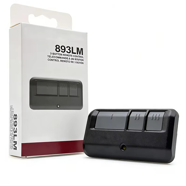 893LM Garage Door Remote Control Door Opener Transmitter for 315MHz 390Mhz Billion Code Remote Control Gate