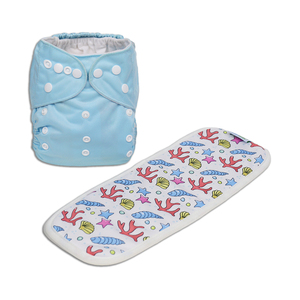 Ananbaby Mode Inserts AWJ imprimés personnalisés Respirant Écologique Naturel Bambou Insert de <span class=keywords><strong>couche</strong></span>-culotte en coton - Product Image 3