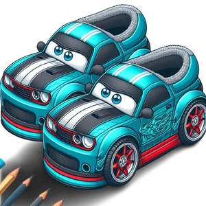 Children Plush Winter Custom Plush <strong>Slipper</strong> Cartoon Design <strong>Car</strong> <strong>Slipper</strong> - Product Image 4