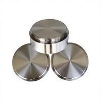 Bloc Cible en Alliage Titane-Aluminium Proportions 50:50/80:20/70:30 Teneur en Ti 99,9% Technique de Forage, Pressage, Découpe et Revêtement