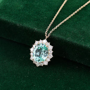 Collana Tennis in Oro 18K, Gioielli Unisex di Lusso Personalizzati, Diamante a Goccia Certificato Stile Joker/<span class=keywords><strong>Pallai</strong></span> Babel - Product Image 2