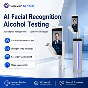 Testeur d'alcoolémie à reconnaissance faciale, vente directe usine, avec écran LCD Android 11 et reconnaissance faciale - Product Image 5