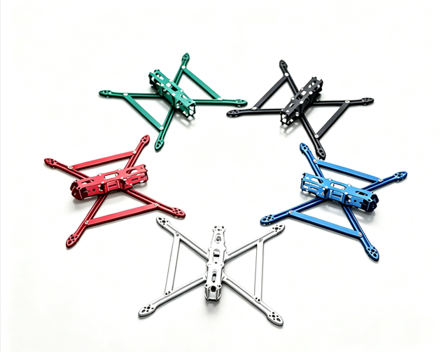 10 Inch Aluminum-Titanium Alloy FPV Frame Kit RC Quadcopter Freestyle Drone DIY Accessories