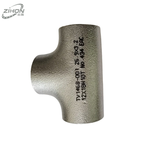 Raccord en T à 3 voies en acier inoxydable de haute précision, vente en gros directe usine, pour applications de <span class=keywords><strong>plomberie</strong></span> et industrielles - Product Image 2