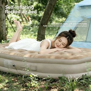 <span class=keywords><strong>Materasso</strong></span> da Campeggio Autogonfiabile, Letto ad Aria Gonfiabile Automatico, Tappetino Impermeabile Portatile per Tenda e Viaggi all'Aperto - Product Image 4