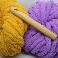 Small-batch Customization 2CM Fancy Knit Factory Price Chunky Super Chunky Chenille Yarn