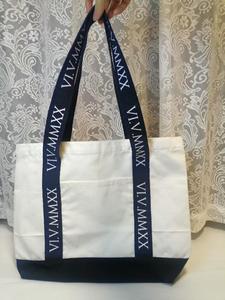 Sac fourre-tout en toile personnalisé pour bateau, avec logo brodé ODM, fond épissé, grande capacité, réutilisable, fournisseur de cadeaux d'entreprise en gros - Product Image 5