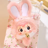 100% Original Samuel Mini Happy Moments, Lindo Peluche Colgante en Caja Ciega, Figura de PVC Auténtica, Decoración Colgante, Juguete de Regalo