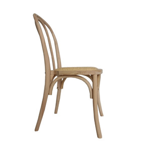 Sonnette Américain Rétro Chaise En Bois Massif Maison Médiévale Salle À Manger Dossier Chaise Chaise En Rotin - Product Image 4