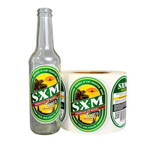 Etiquetas adhesivas personalizadas a prueba de agua Material PP Protección UV para comida de mascotas Snack Sandwich & Pizza - Product Image 4