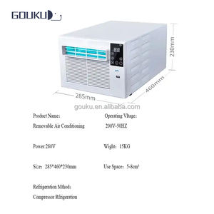 Mini climatiseur domestique portable, climatiseur mobile pour usage commercial, hôtel, extérieur, maison, machine de refroidissement - Product Image 5