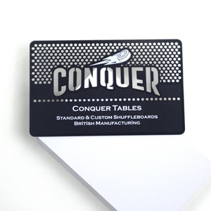 Tarjeta Metálica OEM/ODM Personalizada de Alta Calidad, Lujosa, Hueca y Grabada, de Acero Inoxidable NFC, Dorada, para Negocios - Product Image 5