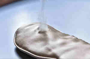 Masque oculaire de voyage en soie naturelle Super lisse, 100 pièces, masque des yeux pour le <span class=keywords><strong>sommeil</strong></span>, le spa, la <span class=keywords><strong>méditation</strong></span> - Product Image 5