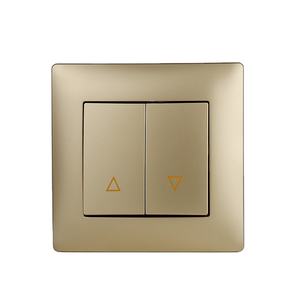 Interruptores de tipo de <span class=keywords><strong>descanso</strong></span> de Material de PC estándar europeo de fábrica Interruptor de cortina de uso doméstico de 10A 250V ~ con interruptores de pared de resorte - Product Image 4