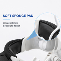 Electric 2.5x 3.5x Dental Head Mounted Binocular Magnifier Otolaryngology Surgical Aesthetics L Type Headlight