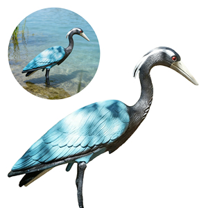 Parque de jardín agrícola con zonas húmedas del lago Oeste y animales simulados: Garza gris, Garza azul, Garza negra - Product Image 1
