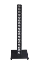 Barre LED murale étanche IP65 RGBW 4-en-1 18x10W à pixels, contrôle DMX512, 16,7 millions de couleurs, raccordement en série pour éclairage de scène de mariage