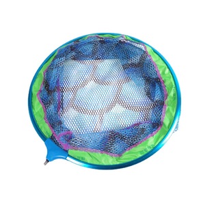 Épuisette de pêche d'extérieur avec maille enduite adhésive et poignée en aluminium haute résistance, accessoire de pêche - Product Image 5