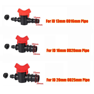 نظام ري بالتنقيط زراعي للحدائق بسعر منخفض، أنابيب ري بلاستيكية 16 مم للبيوت الزجاجية مع وصلات ومشابك - Product Image 4