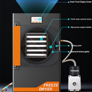 Four Trays 4KG Small Compact Vacuum Sublimation Dryer Lyophilizer Freeze Drying <b>Machine</b> - Product Image 6