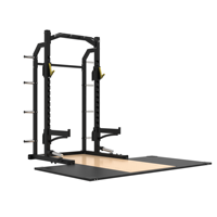 Combo comercial Peso Deportes Smith Gym Powerlifting Banco Prensa Fitness Half Squat Rack Power Equipment Deadlift Platform