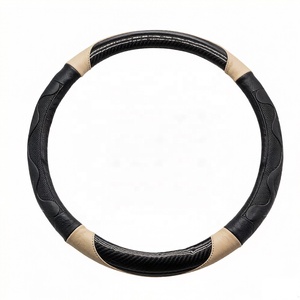 Funda de <span class=keywords><strong>Volante</strong></span> de Coche de Cuero de Fibra de Carbono O/D de 38 cm para <span class=keywords><strong>Suzuki</strong></span> <span class=keywords><strong>Swift</strong></span> 2017 2018 2019 2020 2021 2022 Accesorios Deportivos para Automóviles - Product Image 3