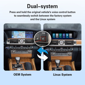 Boîtier décodeur de système Linux Viknav pour voiture, interface de mise à niveau compatible avec Lexus LS 2007-2022, CarPlay sans fil, Android Auto, Autolink, Airplay - Product Image 3