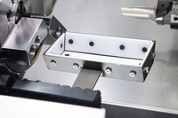 Tour CNC horizontal PR52TT à 12 stations avec tourelle hydraulique et contrepoinçon, nouvelle machine de 1 m de longueur d'usinage et structure à banc incliné