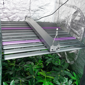 Lámpara de Cultivo LED de Espectro Completo de Aluminio para Plantas de Interior, Barra de Luz de 10 Barras y 1060W para Cultivo Hidropónico y Carpas de Cultivo Agrícola - Product Image 1