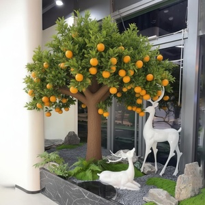 Albero di Arancio Artificiale Personalizzabile, Pianta Finta Realistica con Frutti per Decorazione Casa, Ufficio, Hotel, Matrimoni e Balconi - Product Image 3